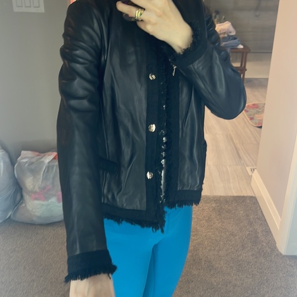 Massimo dutti leather jacket - Picture 4 of 6